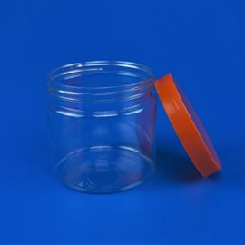 Pet Hexagon 355ml Plastic Soybean Container With Waterproof Screw Cap