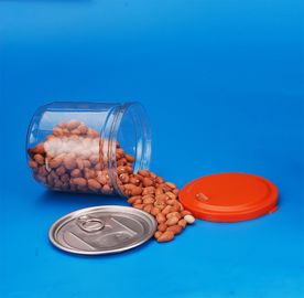 airtight peanut 83mm 360ml Round Plastic Food Containers With Lid